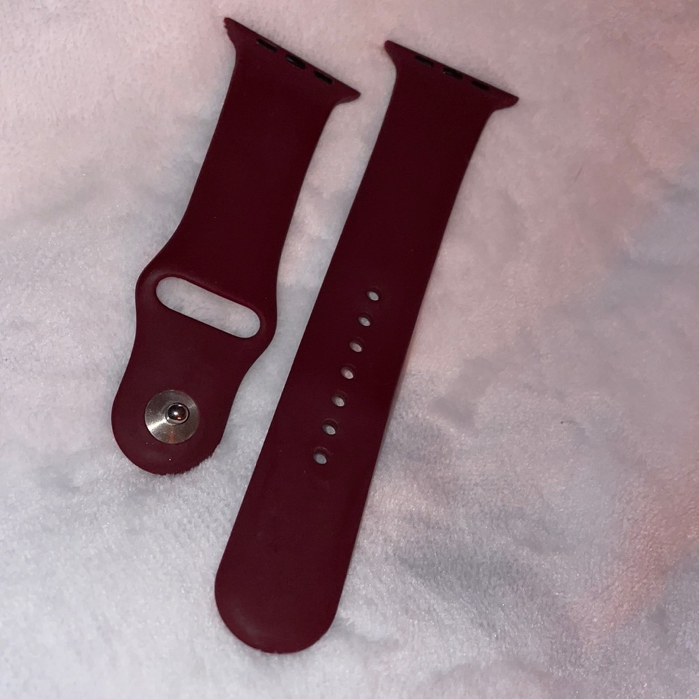 COPY - Apple Watch band dark cherry for 42 mm watch